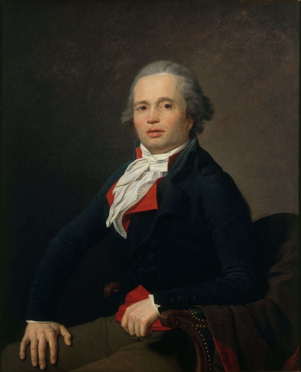 Louis Legendren muotokuva 1752-1797, n. 1795. tekijältä Jean Louis Laneuville
