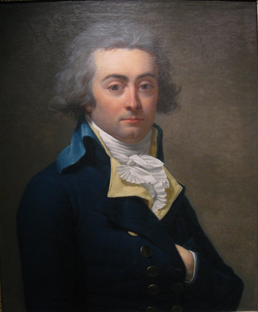 Marie-Jean Hérault de Séchellesin muotokuva 1759-1794, 1700-luvun toinen puoli. tekijältä Jean Louis Laneuville