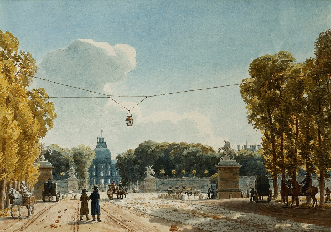Näkymä Tuileries