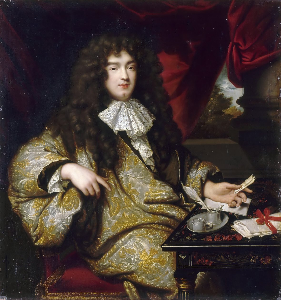 Jean-Baptiste Colbert, Seignelayn markiisi 1651-1690 tekijältä Jean Marc Nattier