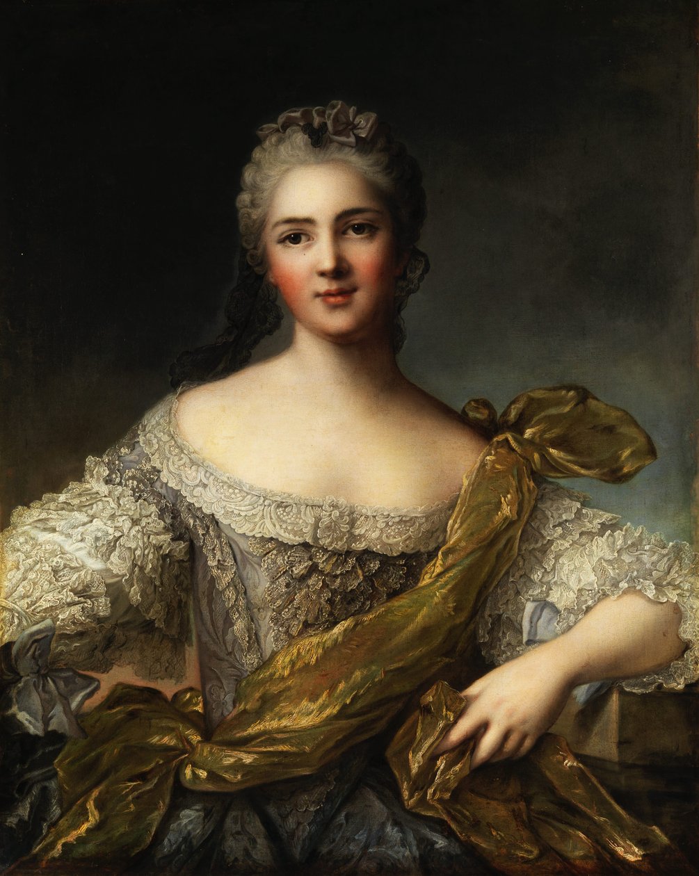 Jean-Marc Nattier Victoire de Francen muotokuva tekijältä Jean Marc Nattier