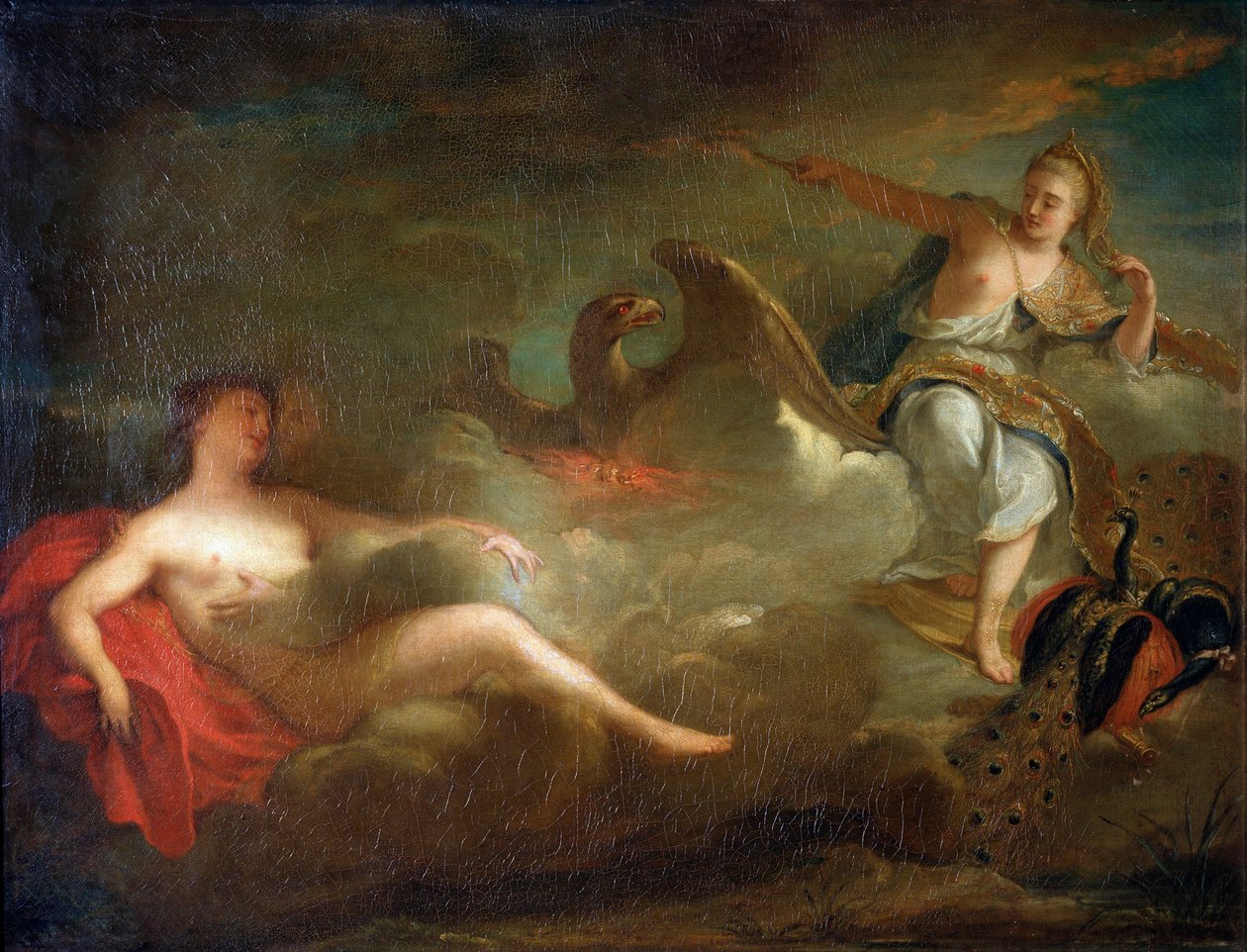 Jupiter, Juno ja Io, 1710-luku. tekijältä Jean Marc Nattier