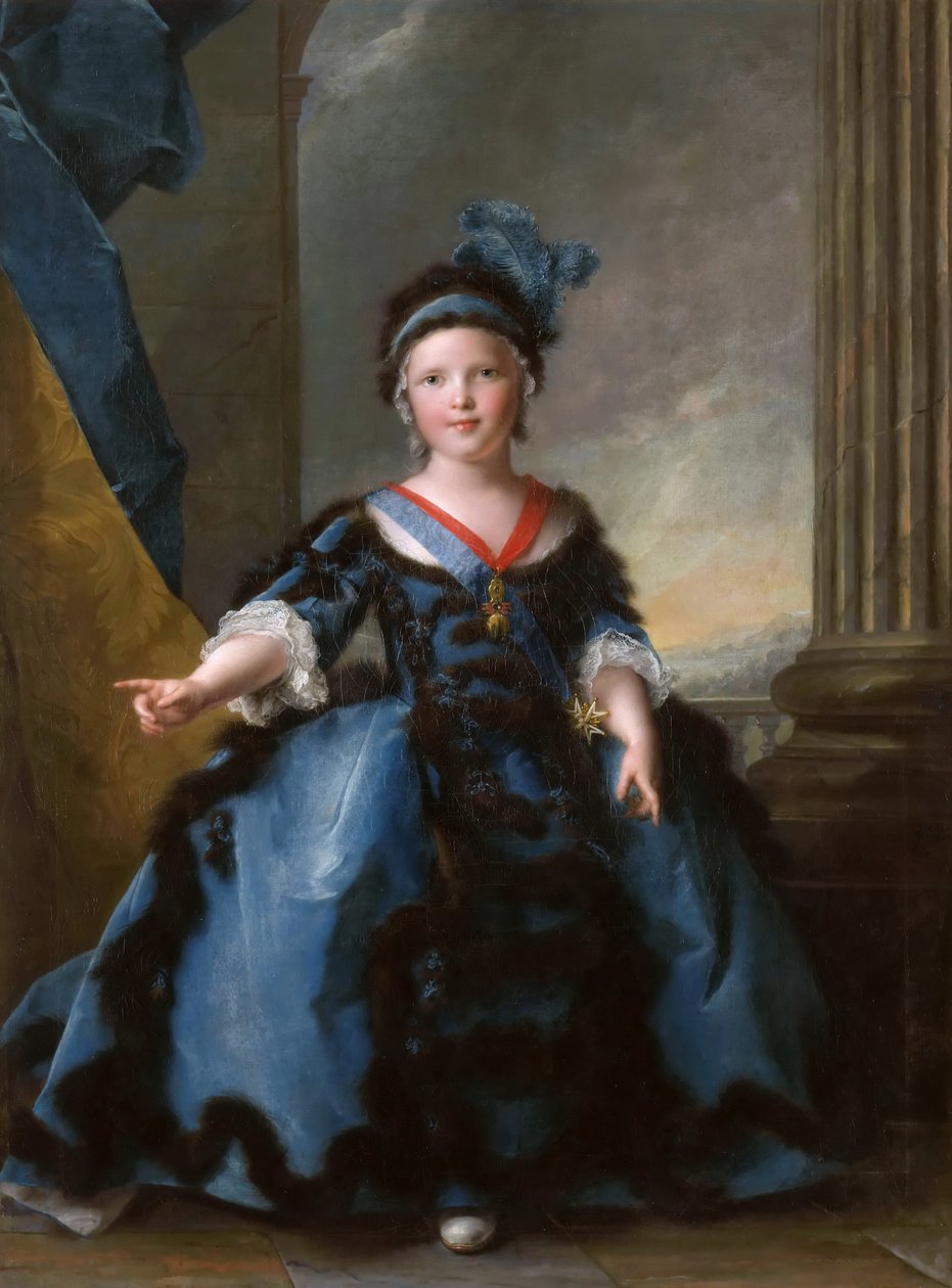 Louis Joseph Xavier, Burgundin herttua 1751-1761 tekijältä Jean Marc Nattier