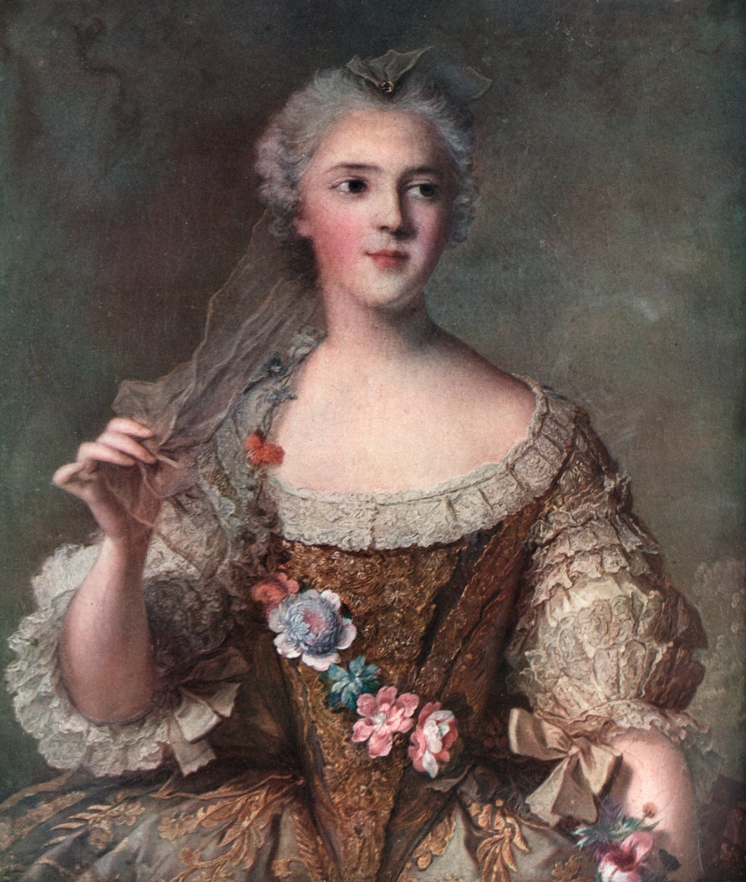 Madame Sophie, Louis XV:n tytär, 1909. tekijältä Jean Marc Nattier