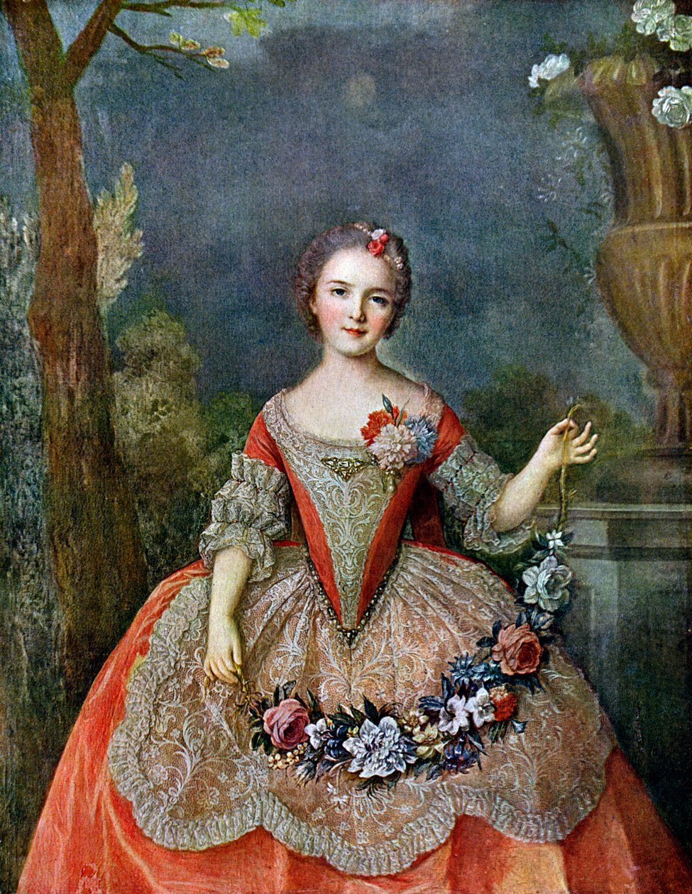 Madame de Beaujolais, 1700-luku 1910. tekijältä Jean Marc Nattier