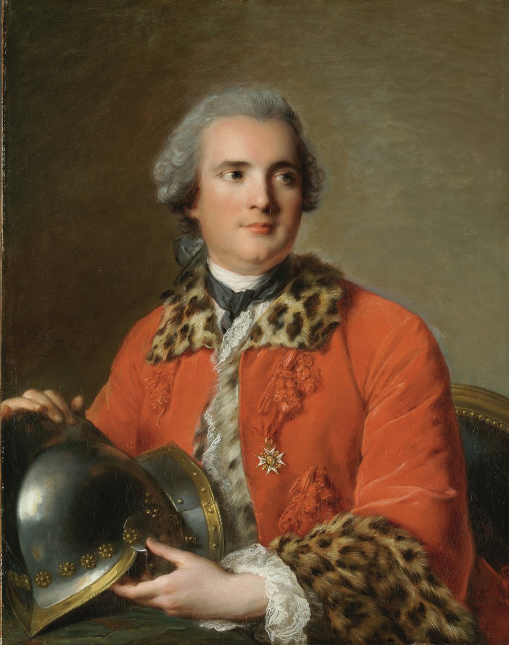 Jean-Victor de Rochechouart de Mortemartin muotokuva 1712-1771, 1756 tekijältä Jean Marc Nattier