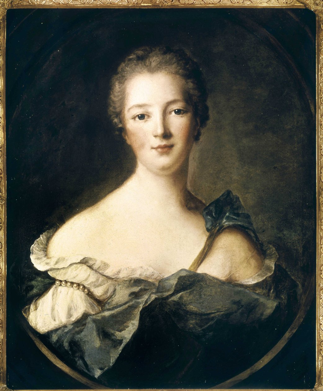 Muotokuva Jeanne Antoinette Poissonista, Pompadourin markiisista (tunnetaan nimellä Madame de Pompadour tekijältä Jean Marc Nattier