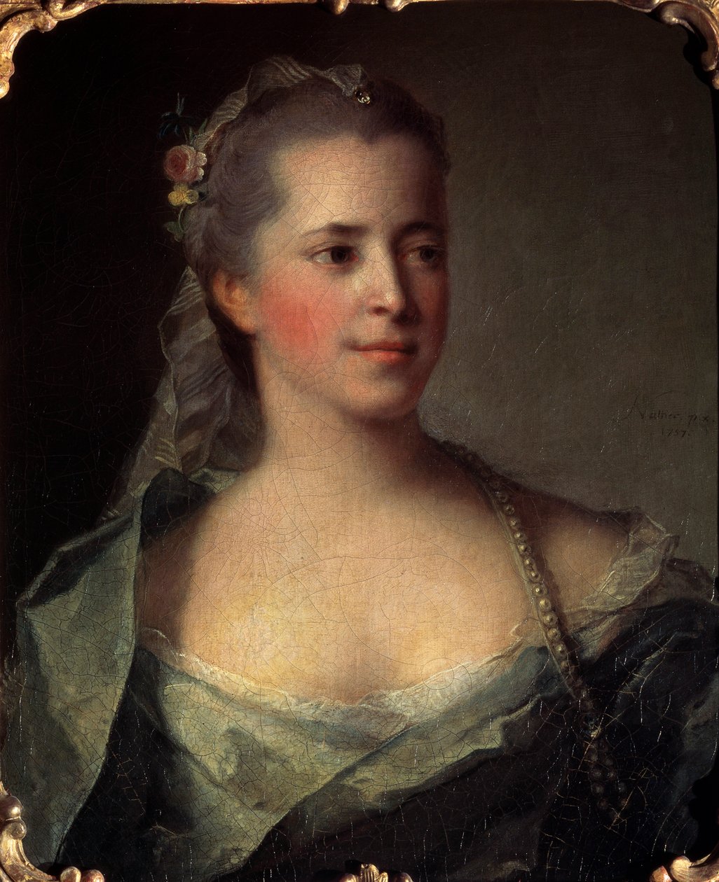 Naisen muotokuva, 1757. tekijältä Jean Marc Nattier