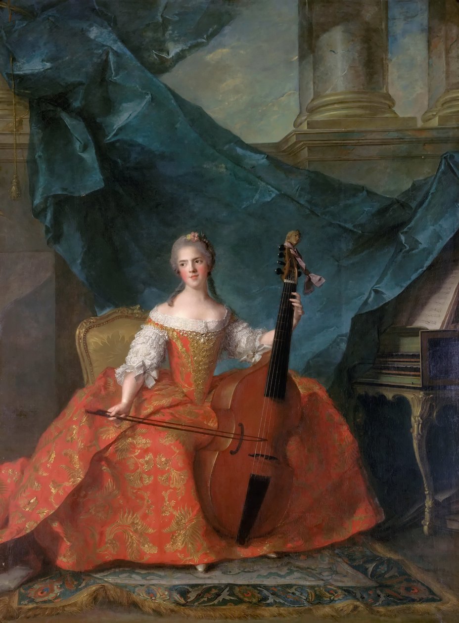 Ranskan prinsessa Anne Henriette 1727-1752 tekijältä Jean Marc Nattier