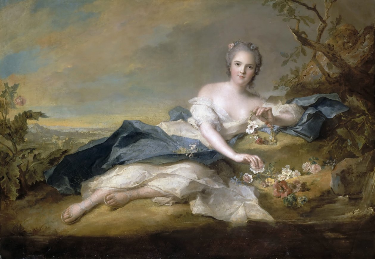 Ranskan prinsessa Anne Henriette 1727-1752 tekijältä Jean Marc Nattier