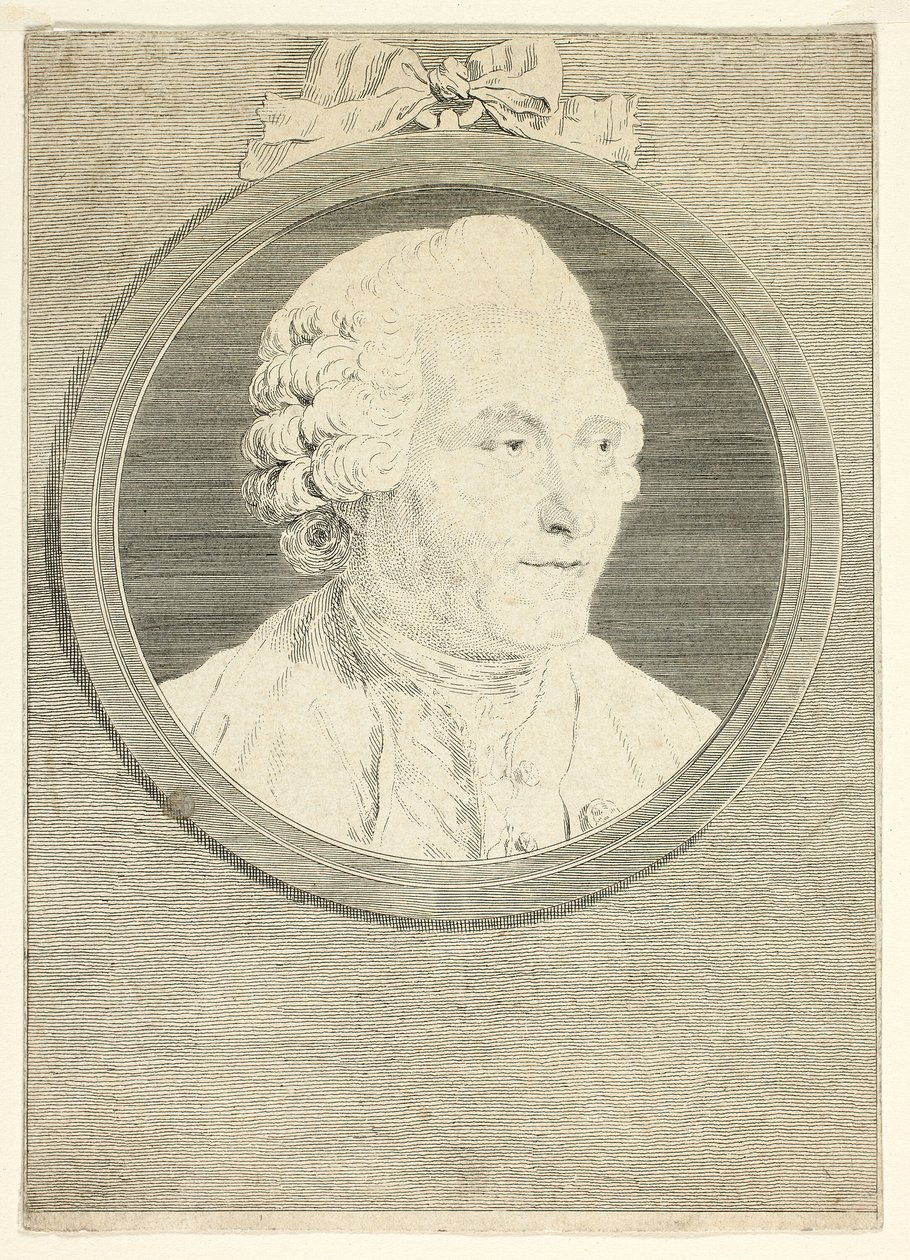 Hubert Gravelotin muotokuva tekijältä Jean Massard