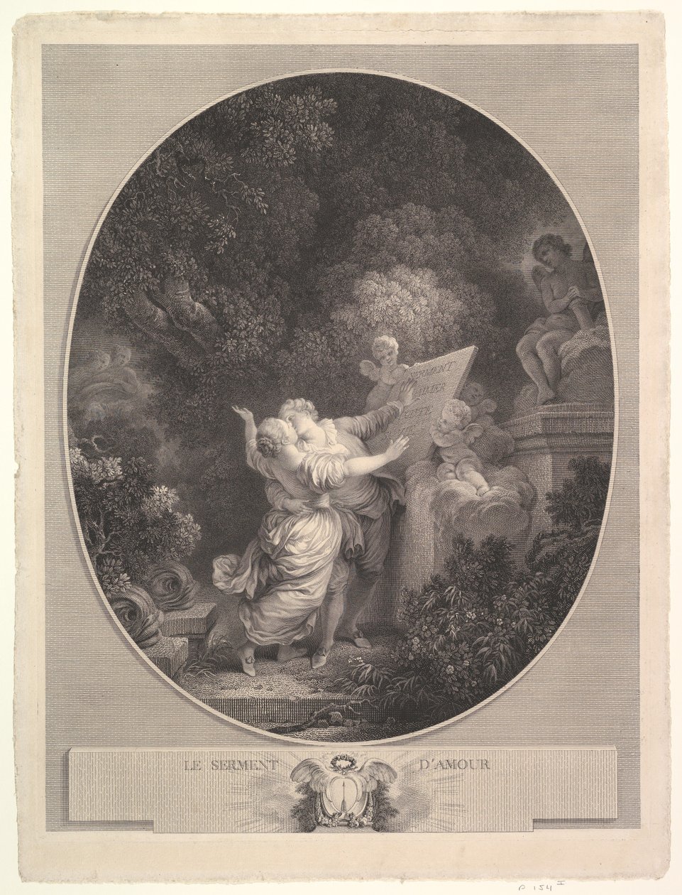 Rakkauden lupaus, 1786. tekijältä Jean Mathieu