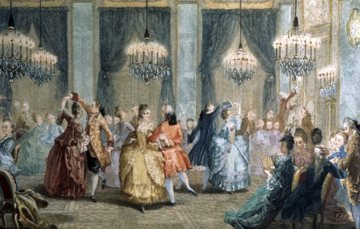 1700-luvun pallo tekijältä Jean Michel the Younger Moreau