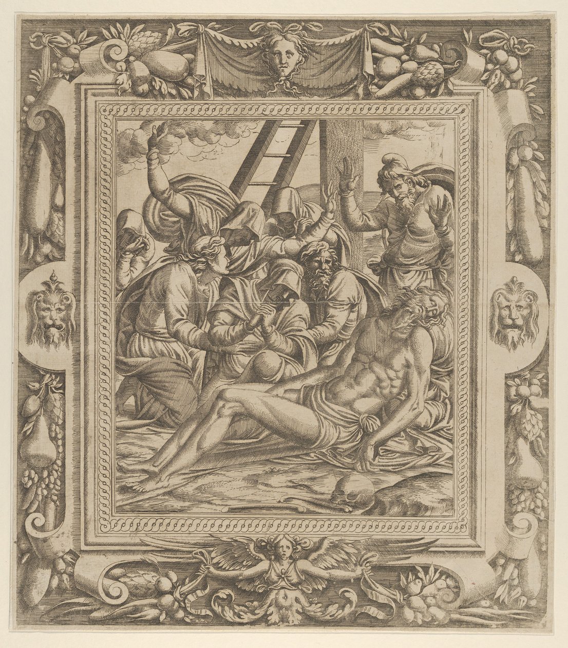 Valituslaulu Kristuksesta, 1535-55. tekijältä Jean Mignon