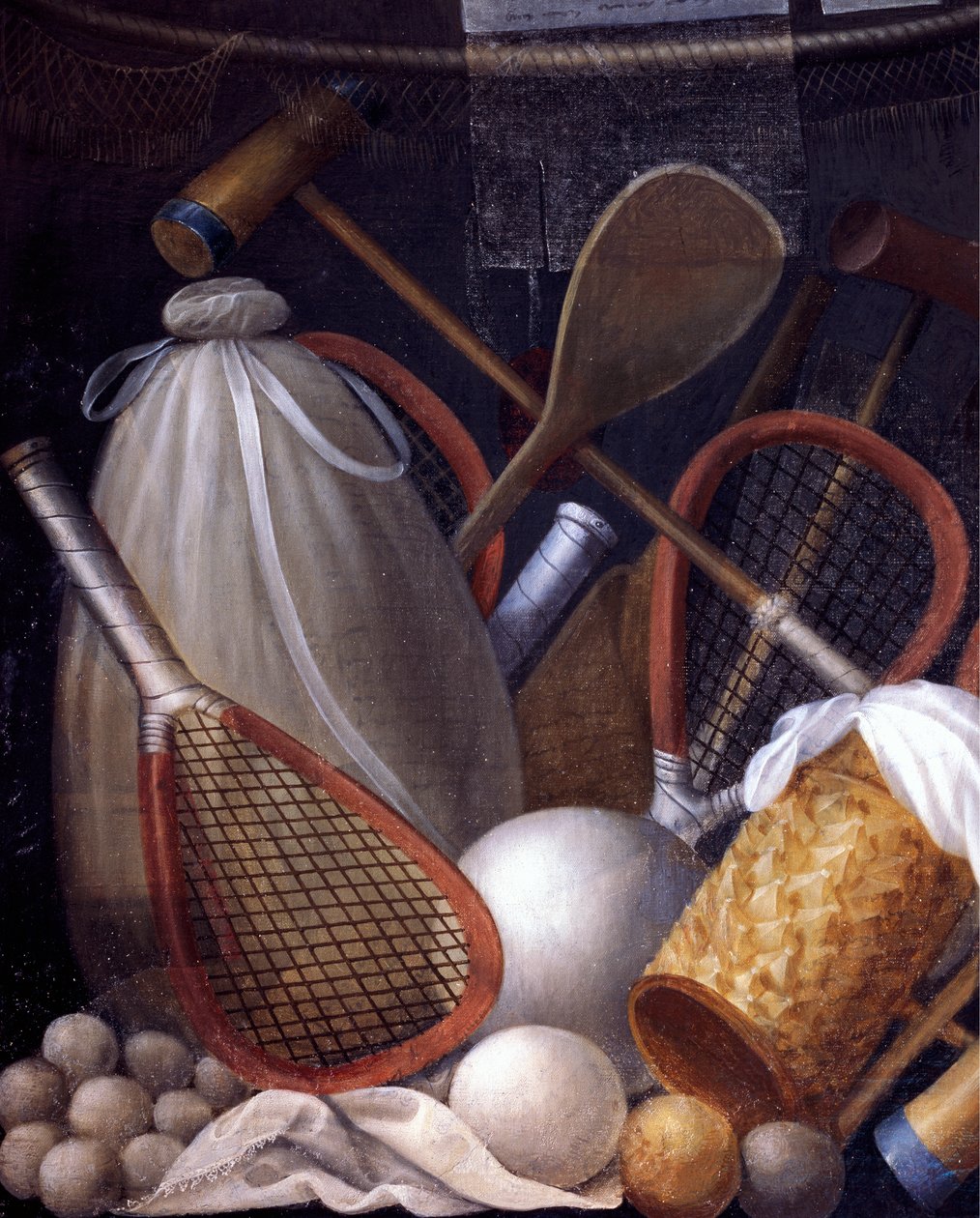 Pelien allegoria, Jean Mosnierin (1600-1656) maalaama paneeli. Beauregardin linna, Loir-et-Cher, Ranska. tekijältä Jean Monier or Mosnier