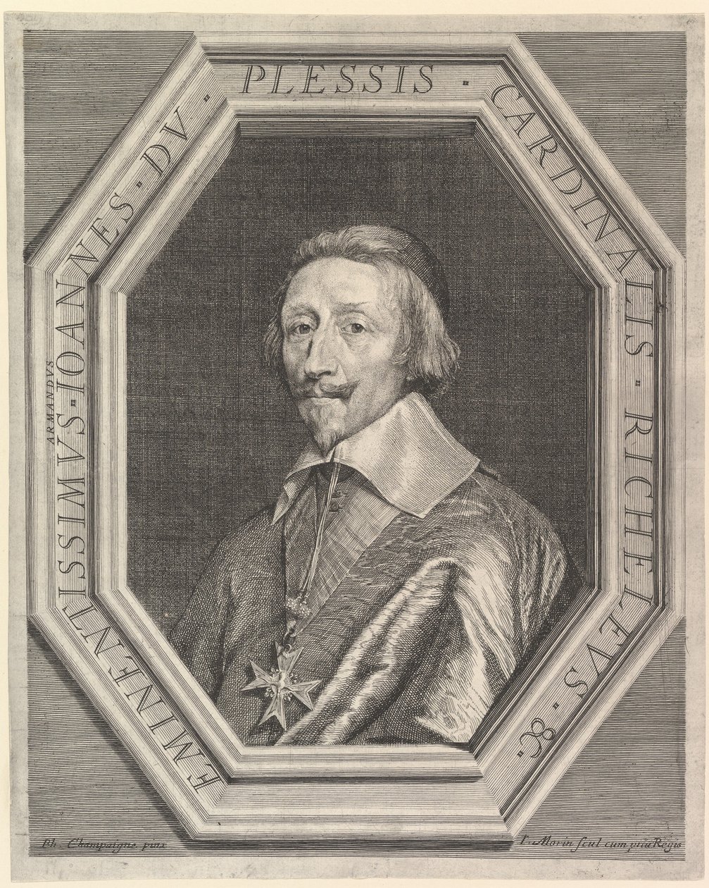 Kardinaali de Richelieu. tekijältä Jean Morin