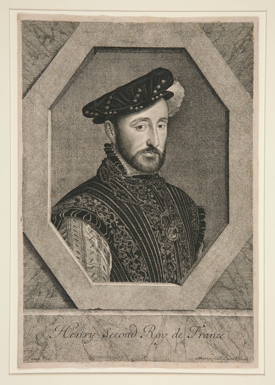 Henrik II, Ranskan kuningas (1519-1559) tekijältä Jean Morin
