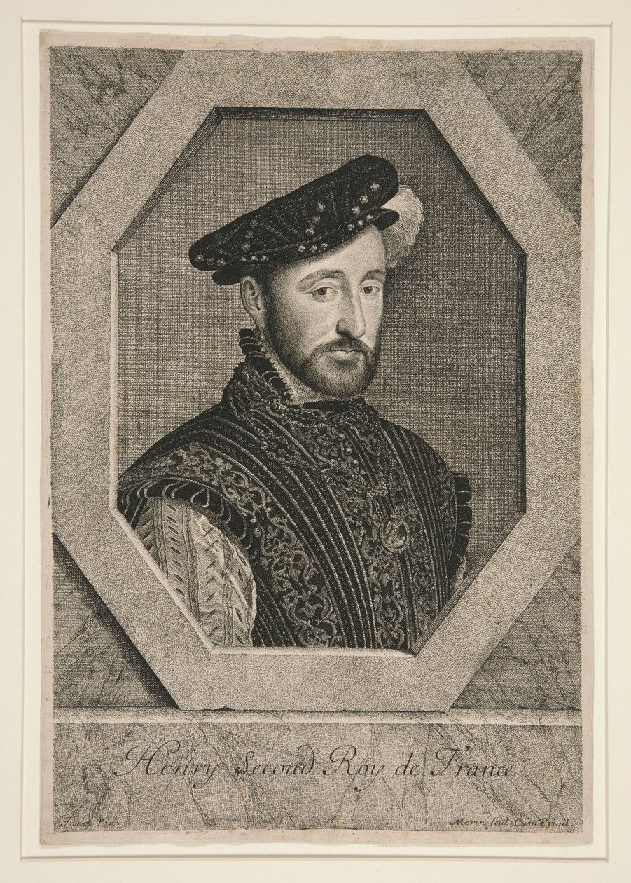 Henrik II, Ranskan kuningas (1519-1559) tekijältä Jean Morin