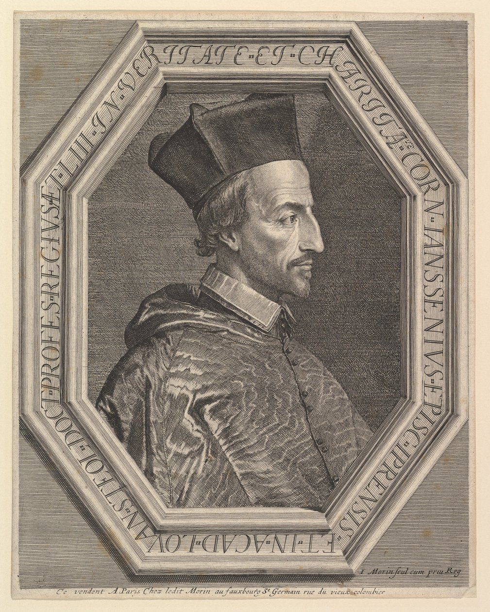 Jansenius, eveque dYpres. tekijältä Jean Morin
