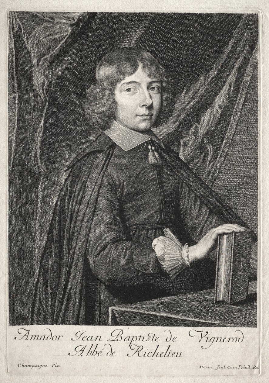 Jean-Baptiste de Vignerod. tekijältä Jean Morin
