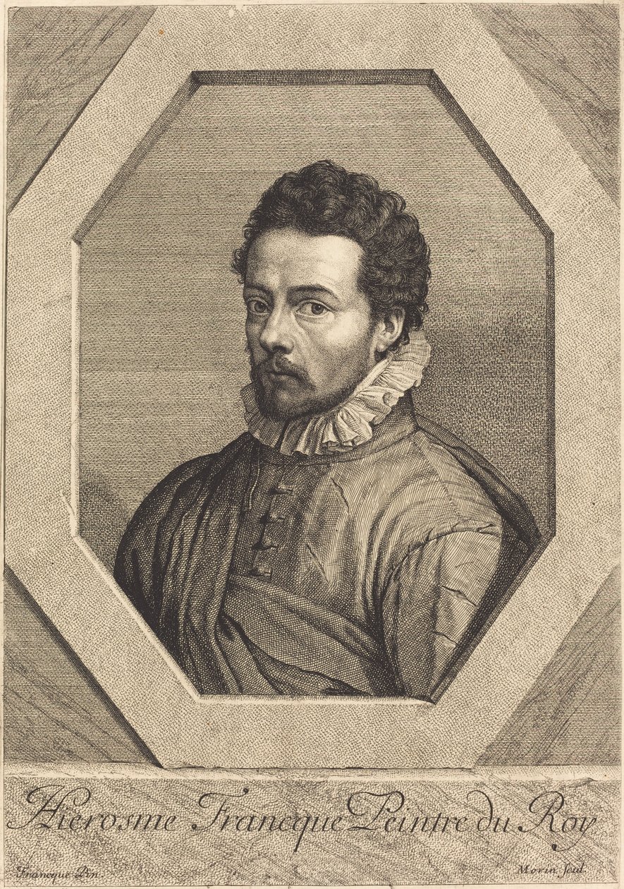 Jerome Franckfinnish tekijältä Jean Morin, after Jerome Franken