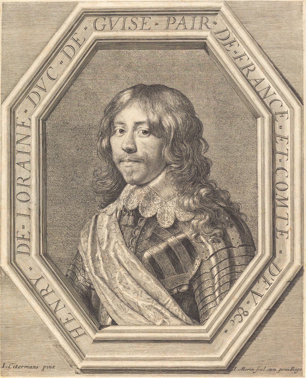Henry of Lorraine, Guisen herttua tekijältä Jean Morin after Justus Sustermans