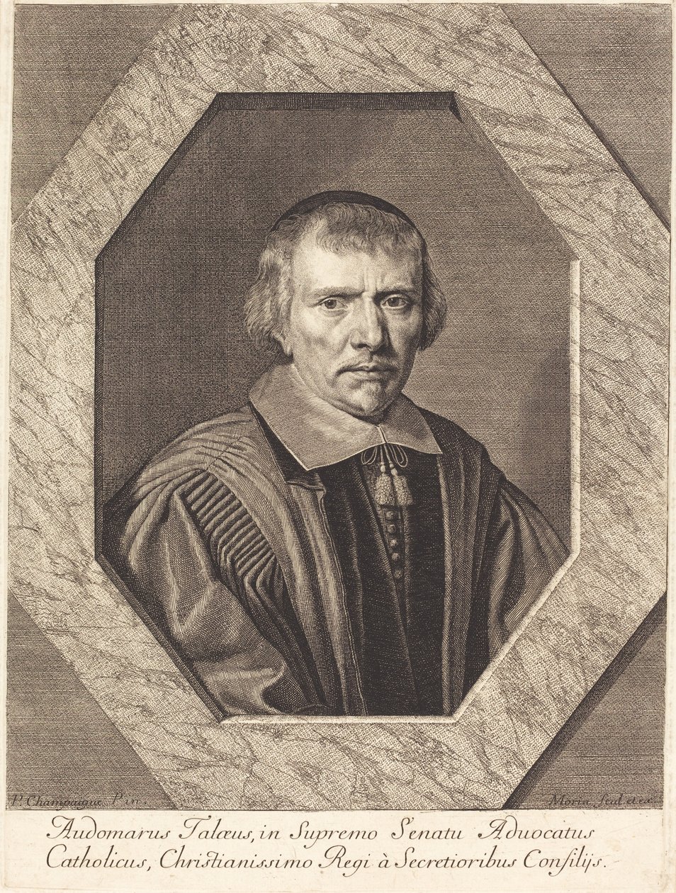 Omer Talon tekijältä Jean Morin after Philippe de Champaigne