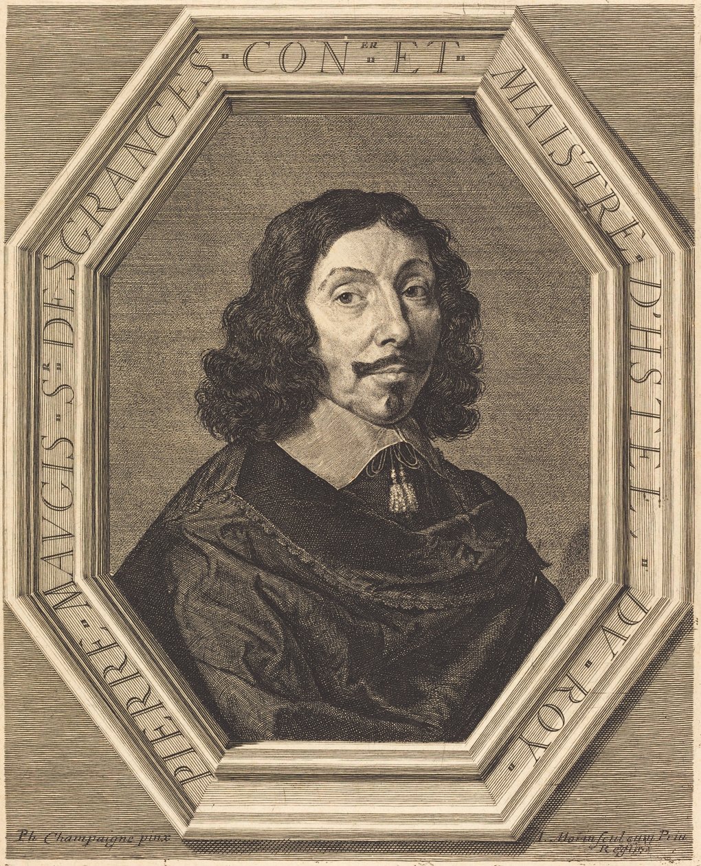 Pierre Maugis tekijältä Jean Morin after Philippe de Champaigne