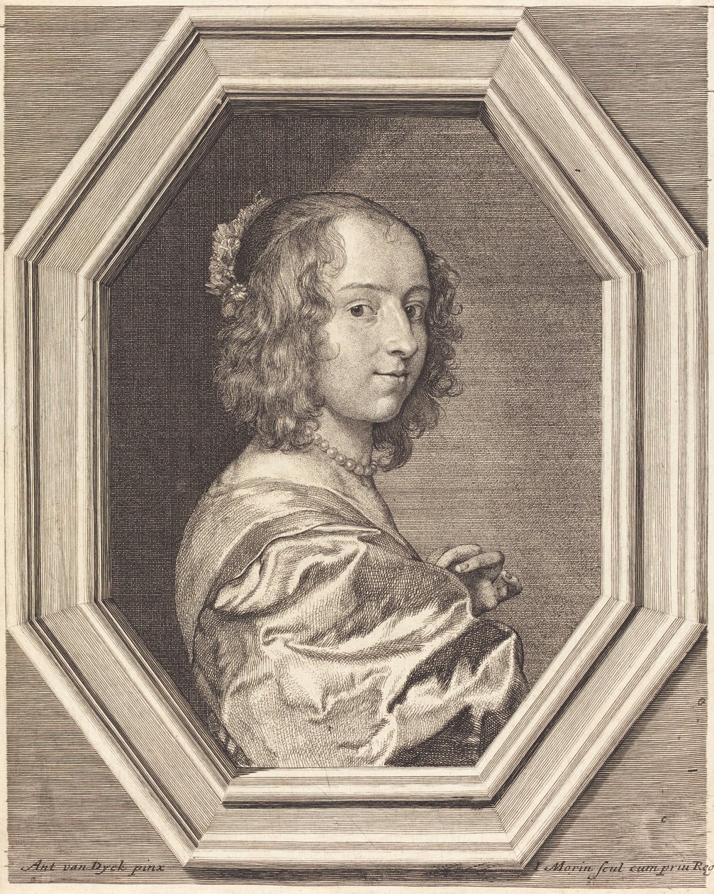 Marguerite Sitruuna tekijältä Jean Morin after Sir Anthony van Dyck