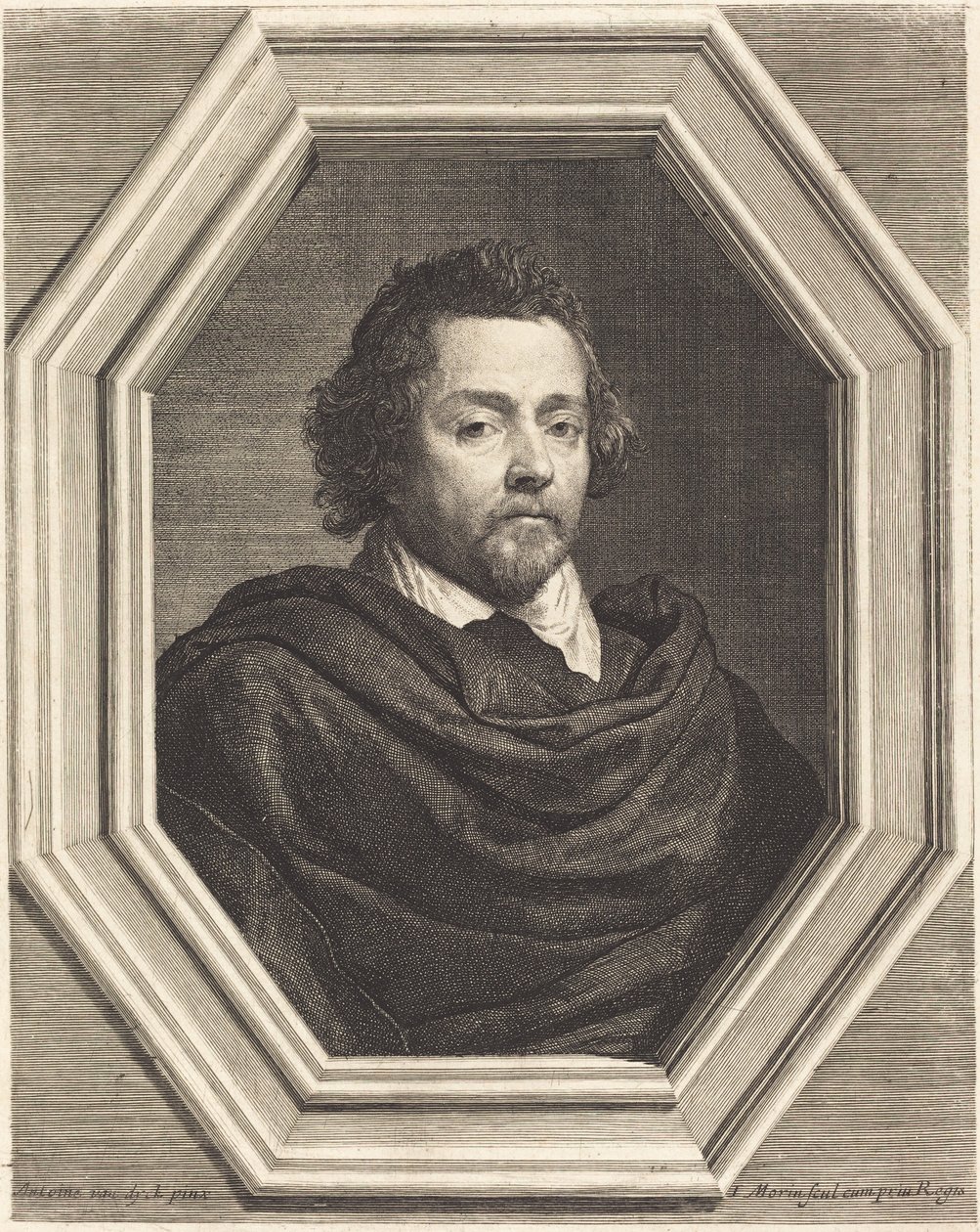 Nicolas Chrystin tekijältä Jean Morin, after Sir Anthony van Dyck