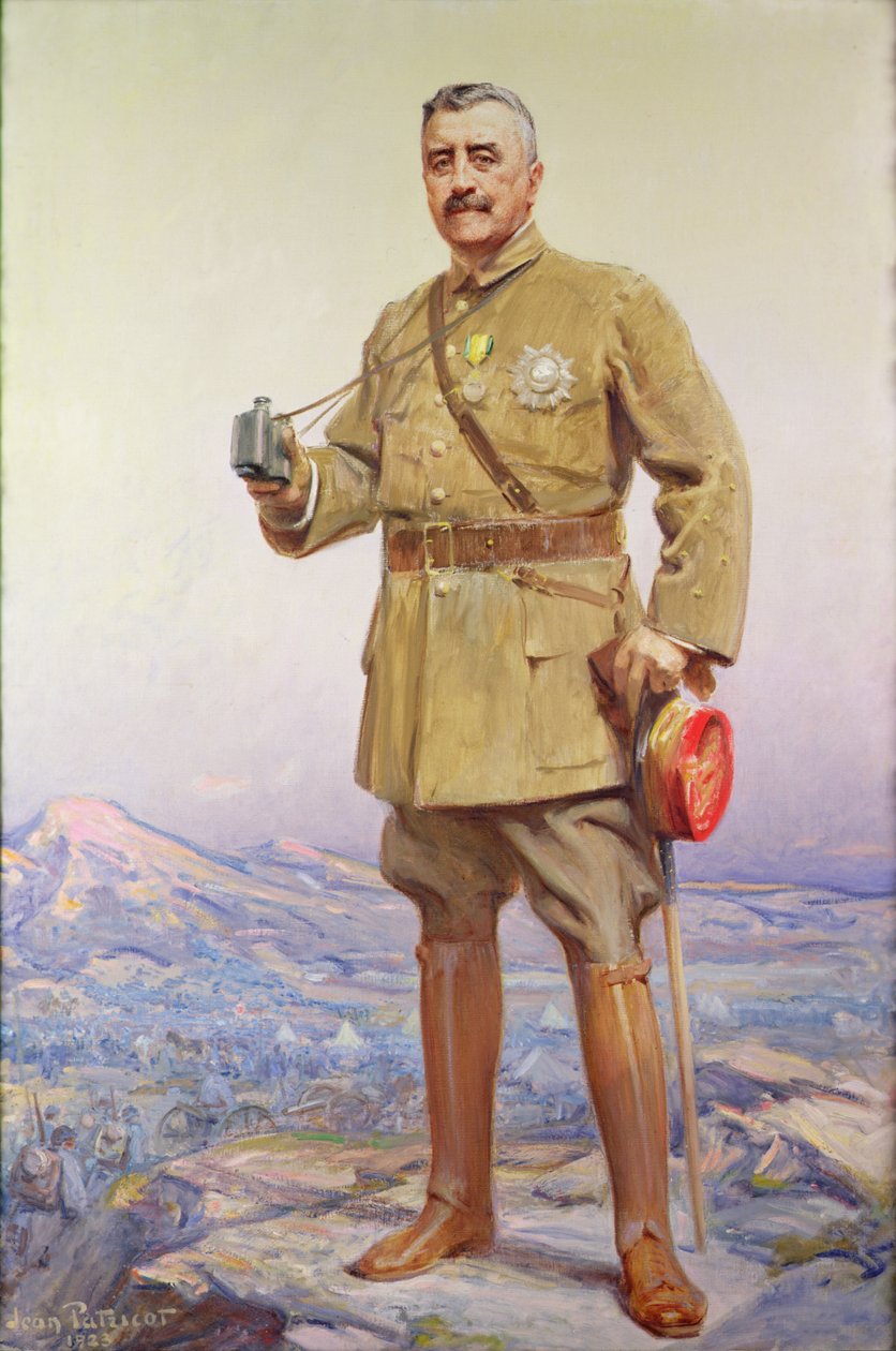 Louis-Félix Franchet Espereyn (1856-1942), Ranskan marsalkka (1832-1942) muotokuva tekijältä Jean Patricot