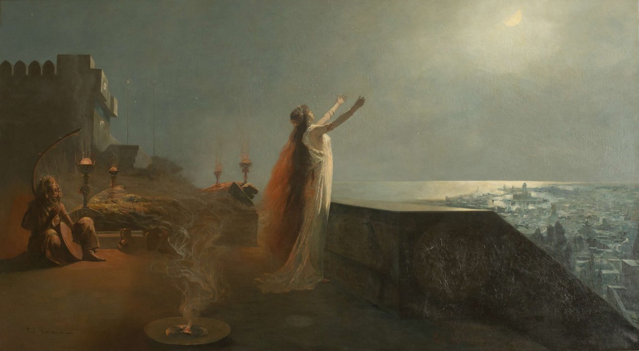 Salammbô, 1885. tekijältä Jean Paul Sinibaldi