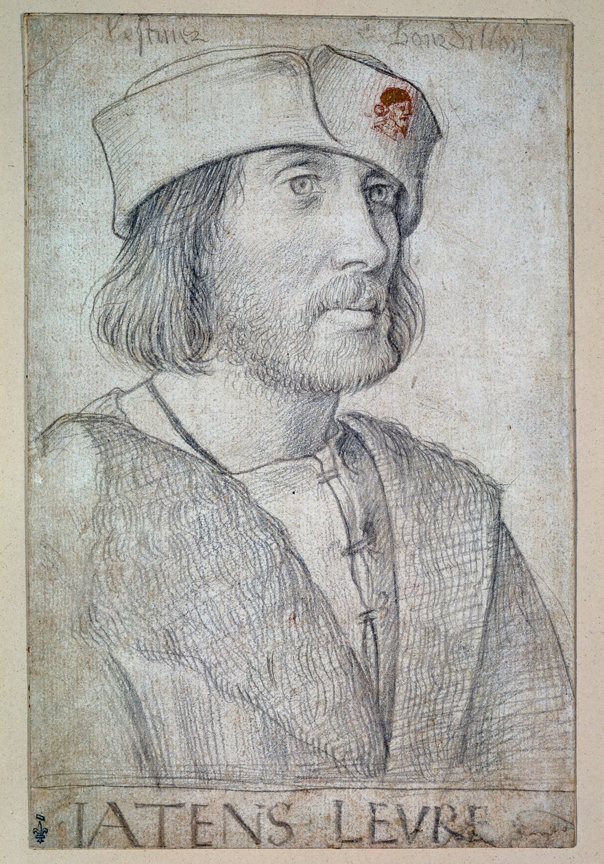Philippe de la Platieren (1465-1499), ulosottomiehen ja Nantesin kapteenin muotokuva, lempinimeltään L