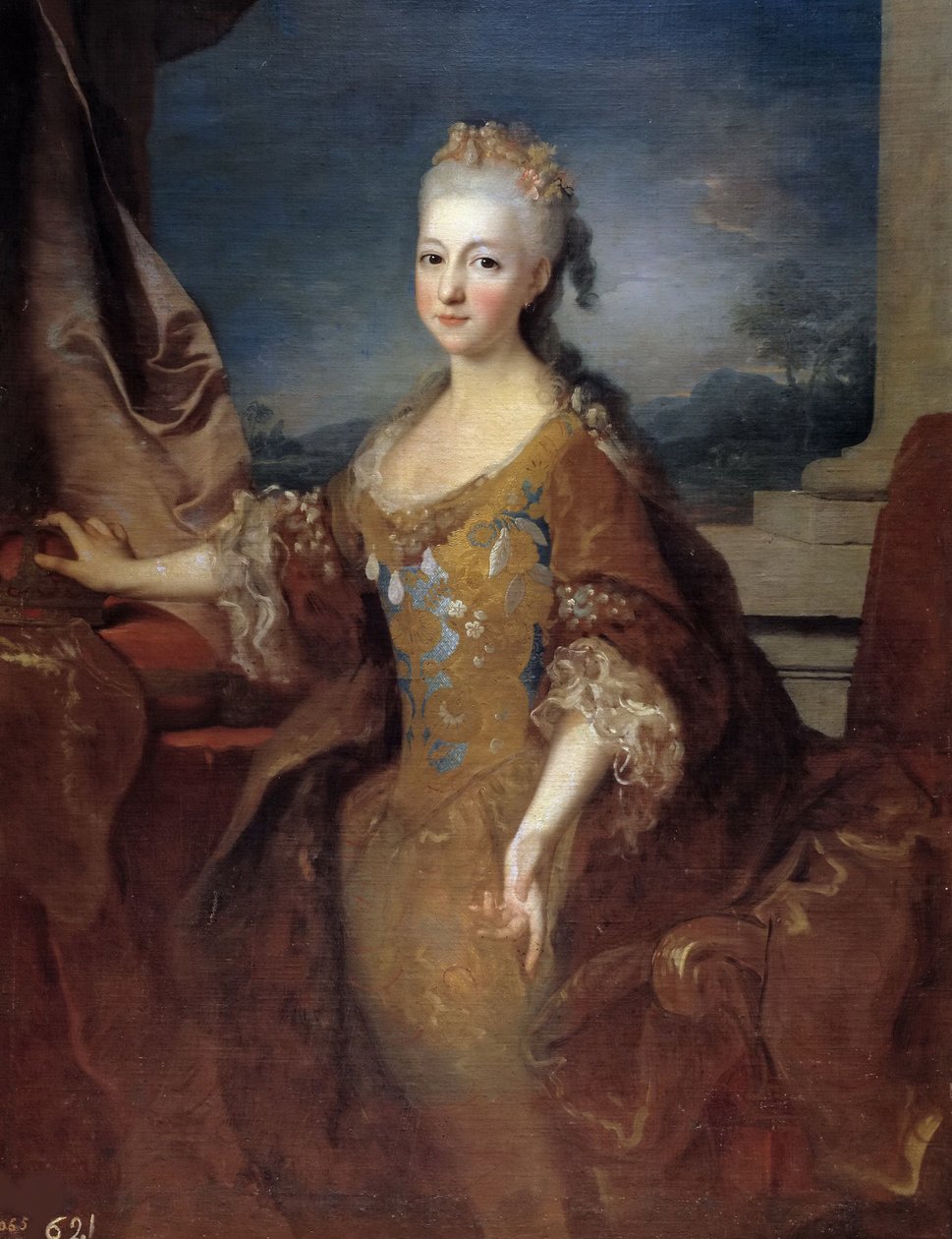 Louise Elisabeth dOrléans 1709-1742, Espanjan kuningatar, 1724. tekijältä Jean Ranc