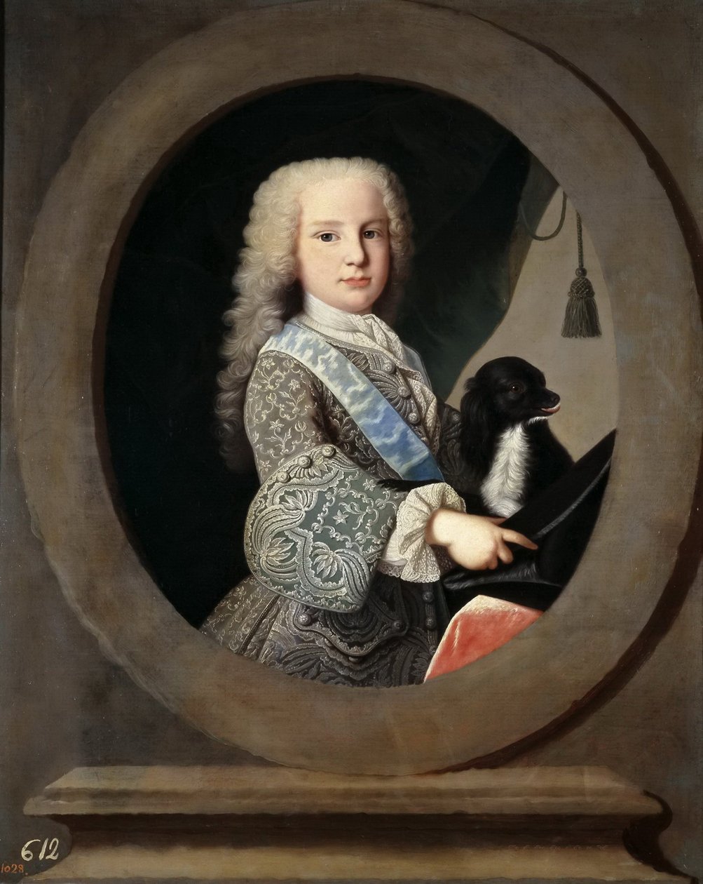 Luis Antonio Jaime Espanjan 1727-1785, Cardinal Infante, 1731. tekijältä Jean Ranc