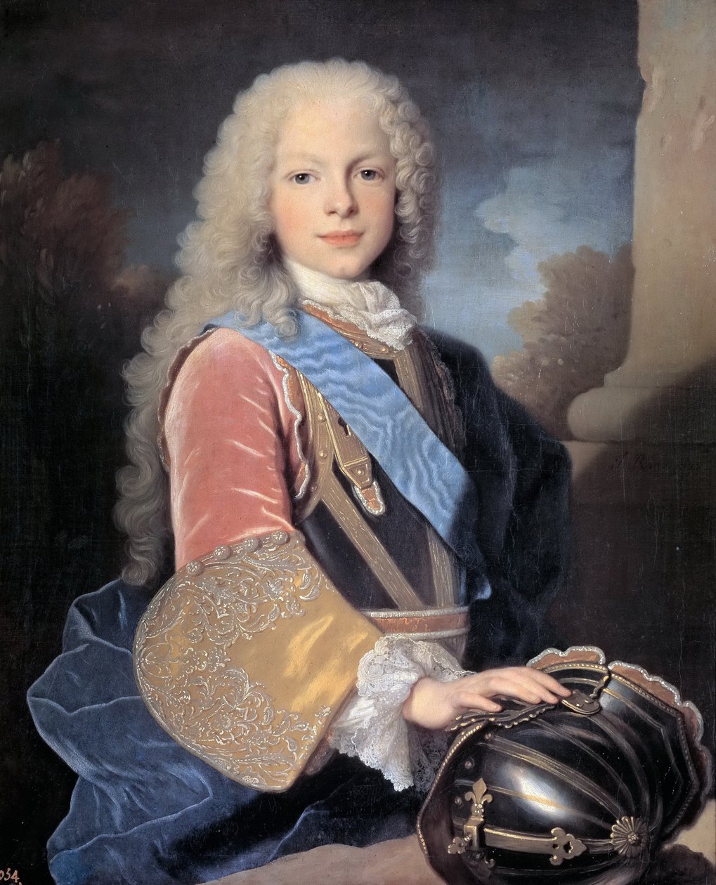 Espanjalaisen Ferdinand VI:n muotokuva 1713-1759, 1725. tekijältä Jean Ranc