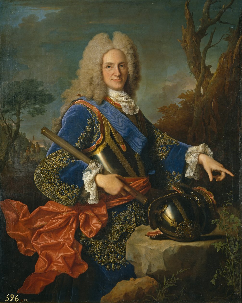 Muotokuva Philip V:stä 1683-1746, Espanjan kuningas, 1723 tekijältä Jean Ranc