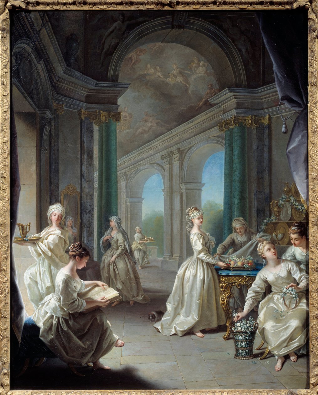 Nykyaikaiset neitsyet. Jean Raoux