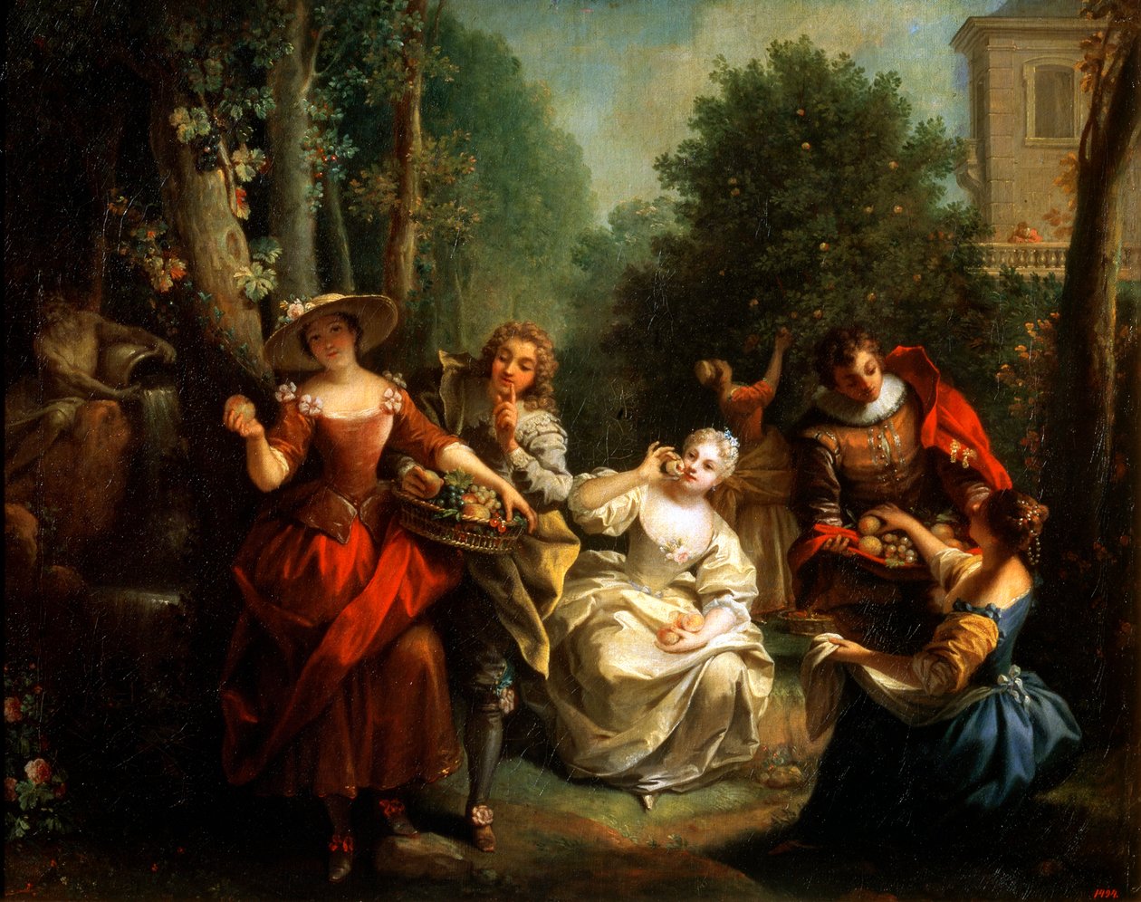 Maku sarjasta The Five Senses, 1720-luvun lopulla tai 1730-luvun alussa. tekijältä Jean Raoux