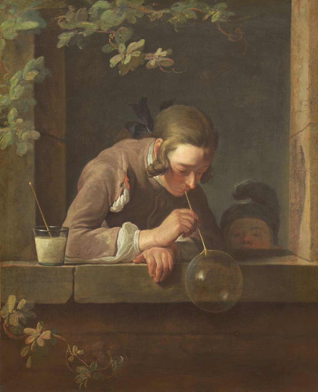 Saippuakuplat tekijältä Jean Baptiste Simeon Chardin