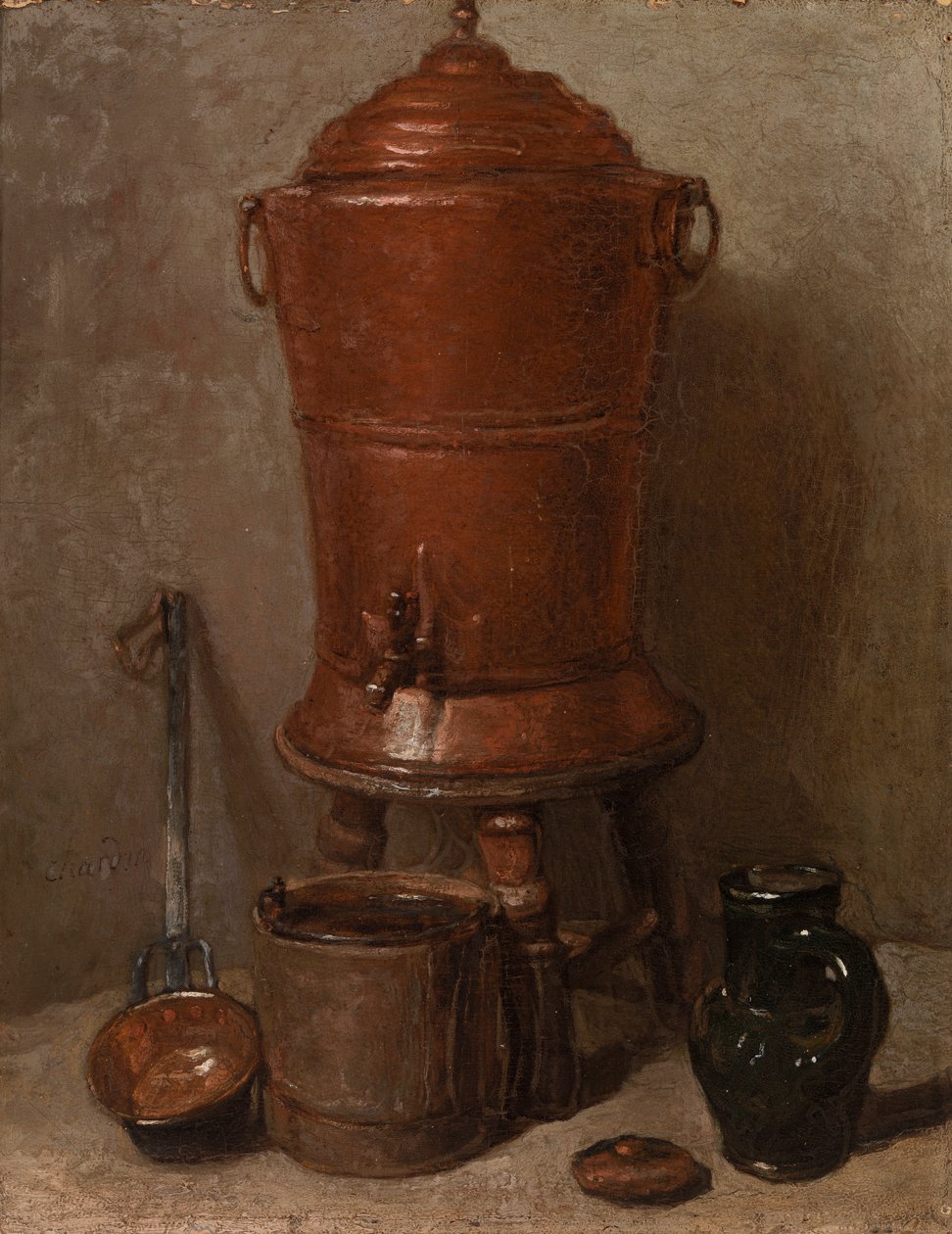 Kuparivesiuurna tekijältä Jean Baptiste Simeon Chardin