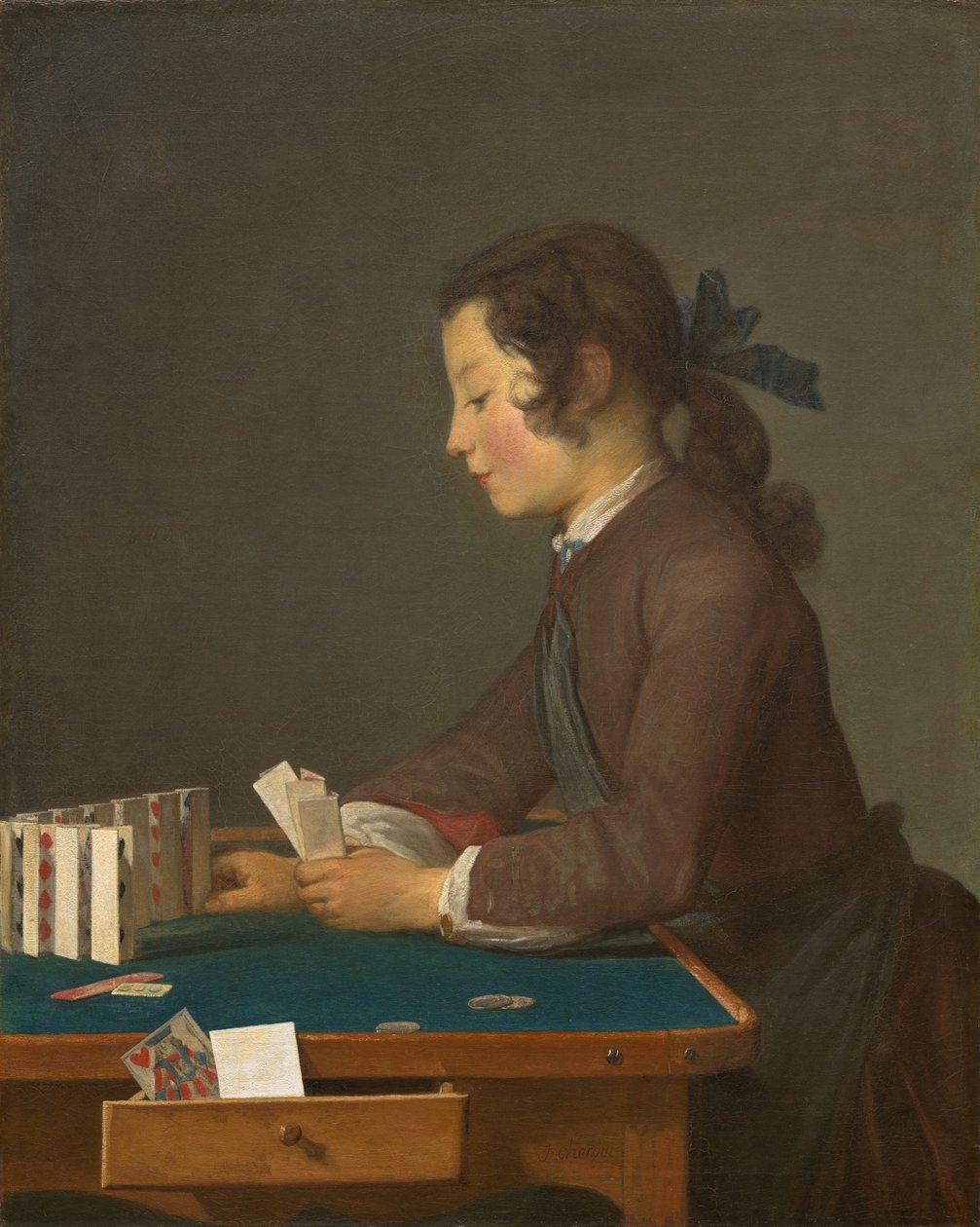 Korttitalo tekijältä Jean Baptiste Simeon Chardin