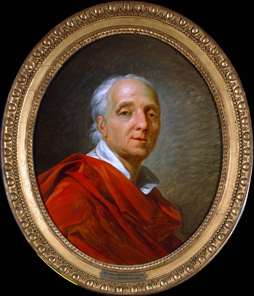 Denis Diderot, 1700-luvun ranskalainen kirjailija ja tietosanakirjailija, 1784 tekijältä Jean Simon Berthelemy