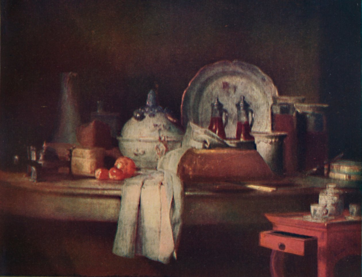 Asetelma, 1700-luku, 1911 tekijältä Jean Baptiste Simeon Chardin