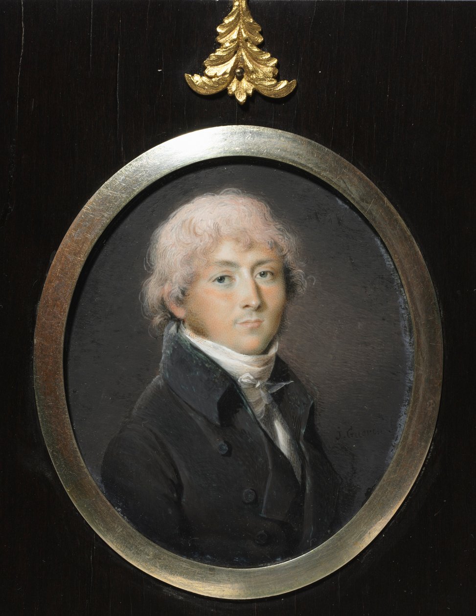 Miehen muotokuva, 1800. tekijältä Jean Urbain Guerin