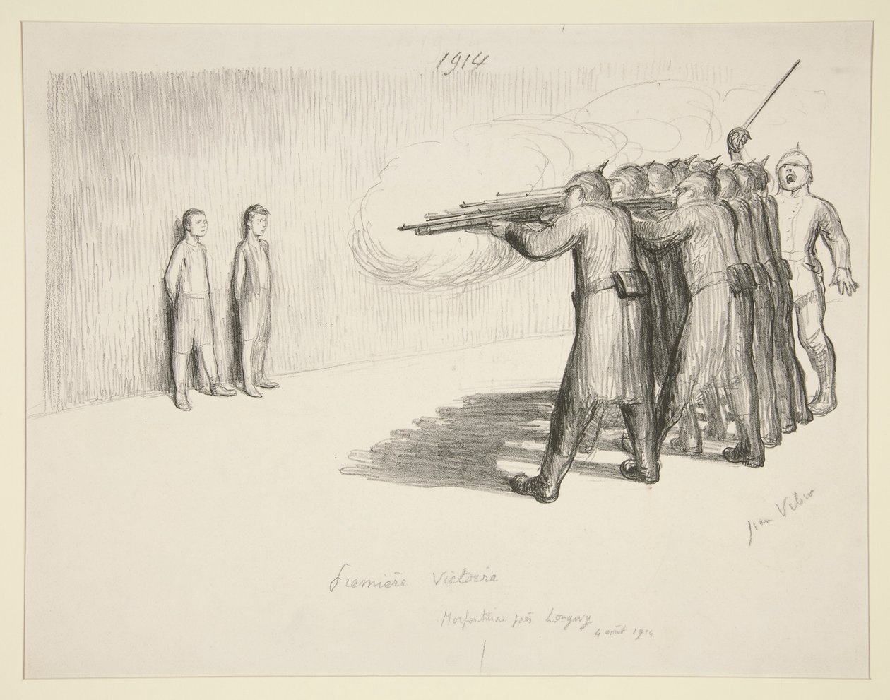 Ensi-ilta victoire (First Victory) tekijältä Jean Veber