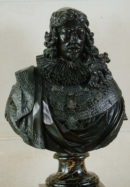 Ludvig XIII (1601-43) (pronssi) tekijältä Jean Warin