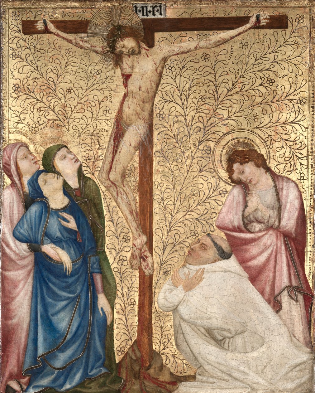 Golgatalla karthusialaismunkin kanssa tekijältä Jean de Beaumetz