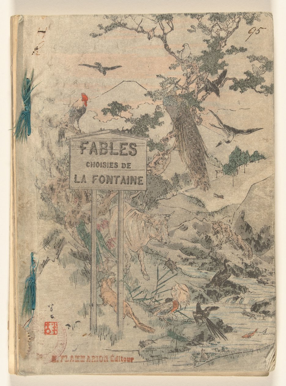 Fabels van Fontaine - deel één Valitut Fables of La Fontainen - ensimmäinen osa (otsikko esineessä) tekijältä Jean de la Fontaine