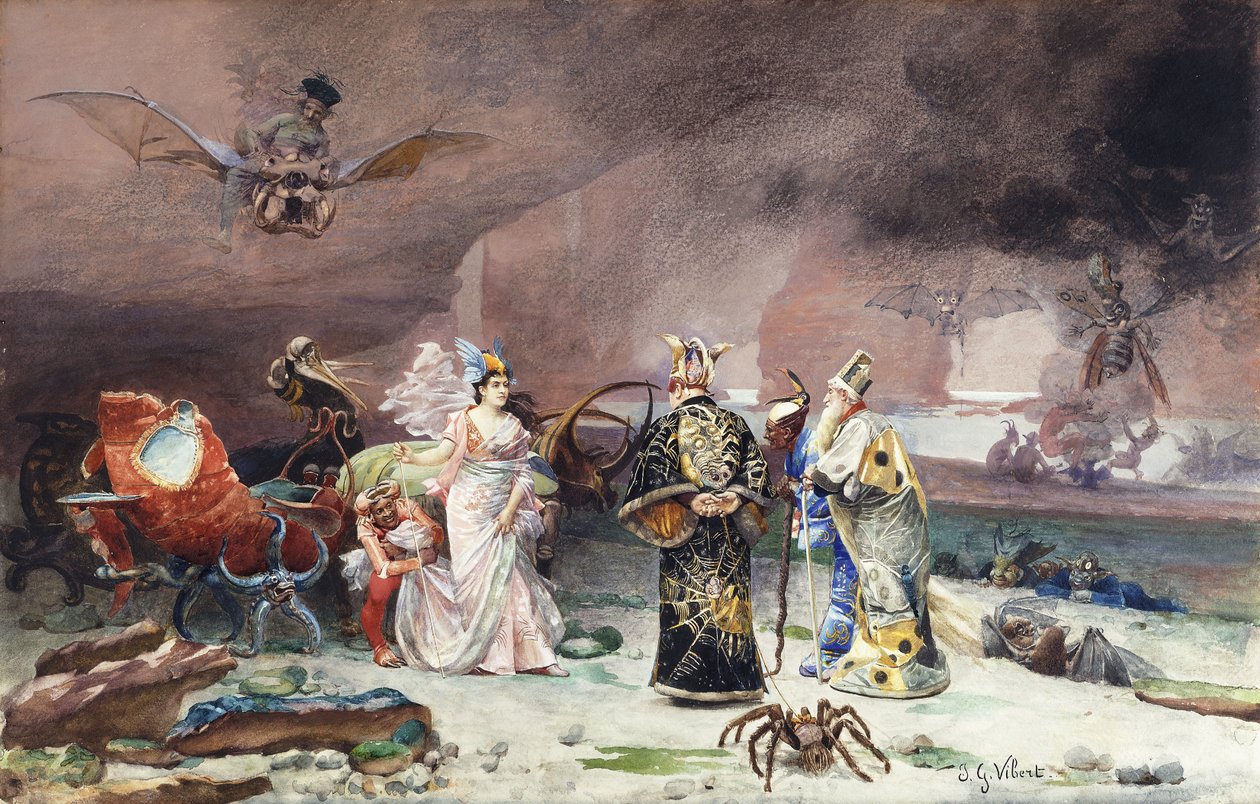 Satu, tekijältä Jean or Jehan Georges Vibert